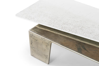 Custom Marble & Aluminium Console