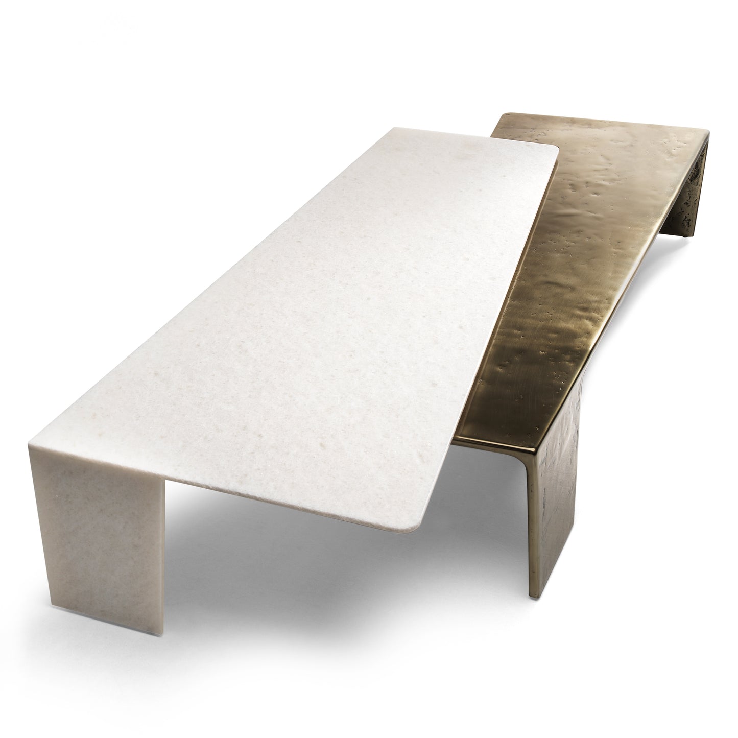 Custom Marble & Aluminium Console