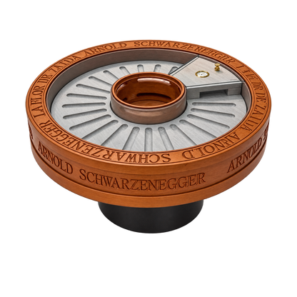 Customized Arnol Schwarzenegger Cigar Table