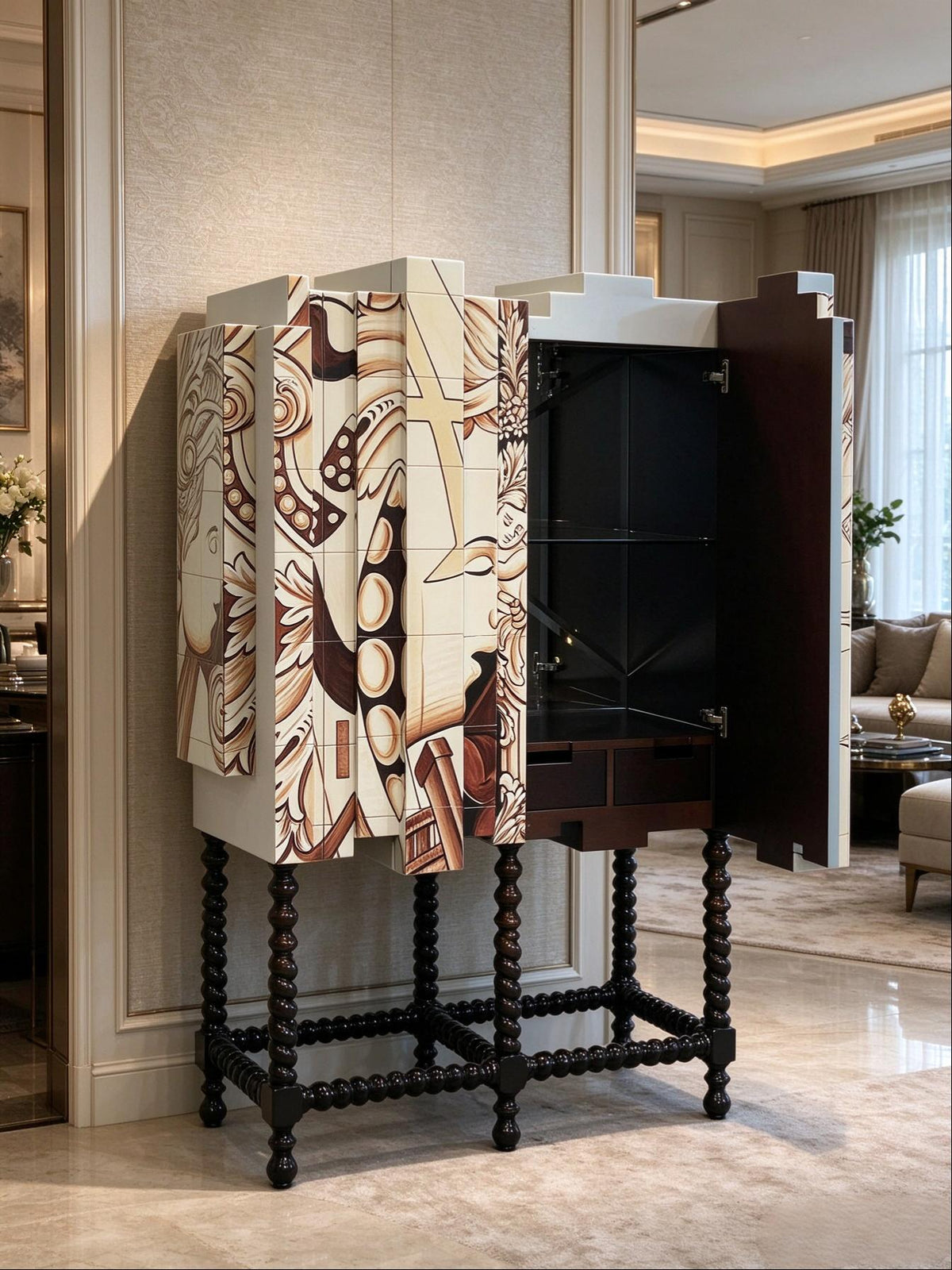 Customized D. Manual Cabinet