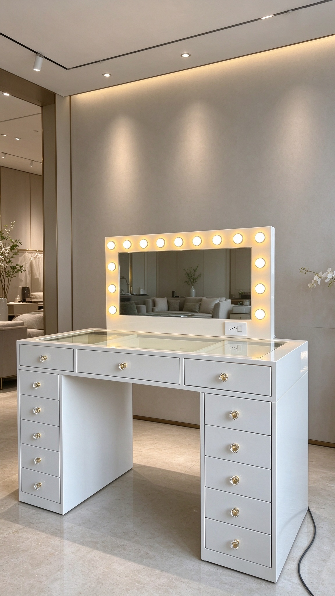 Customized Hollywood Vanity