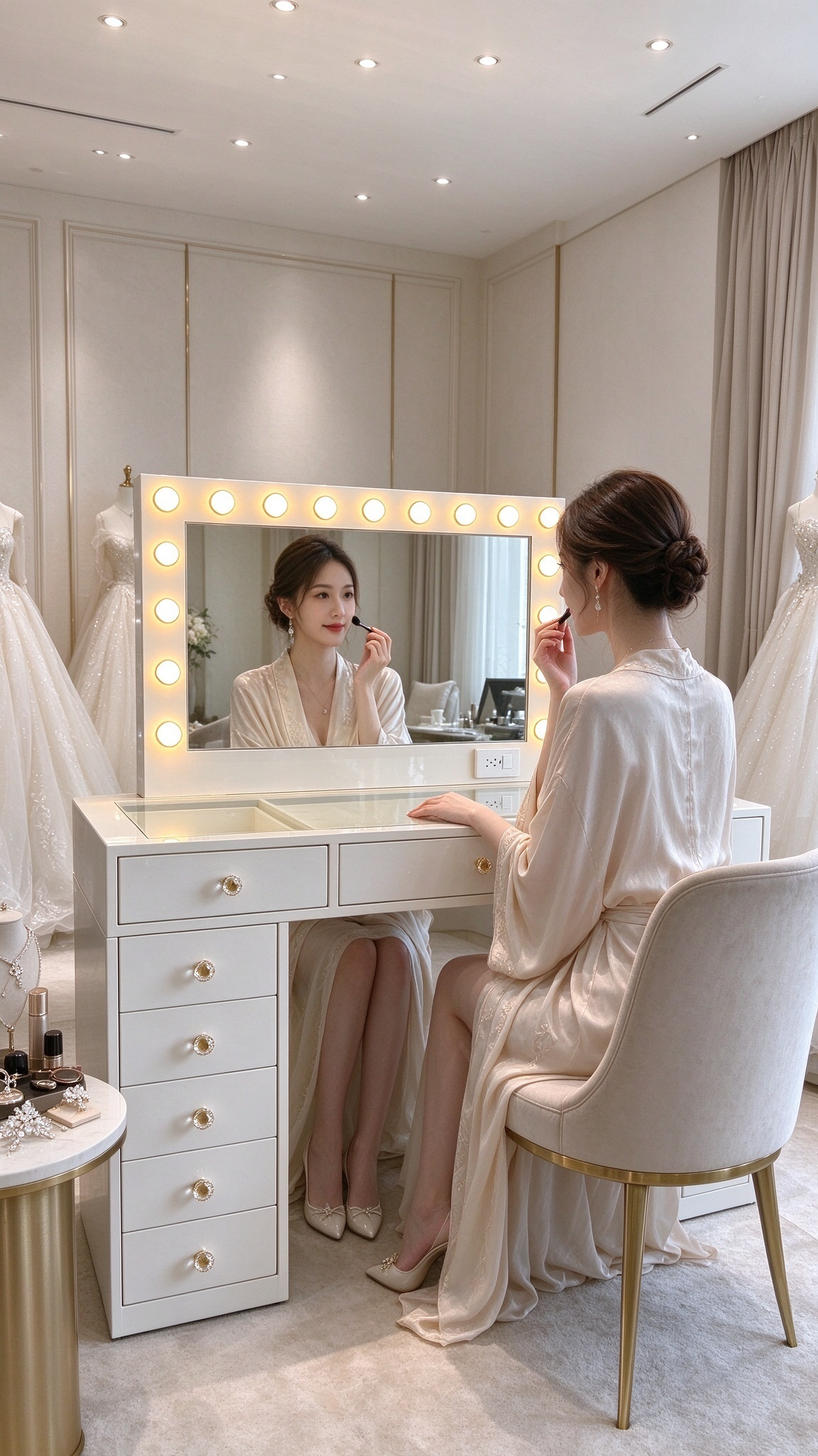 Customized Hollywood Vanity