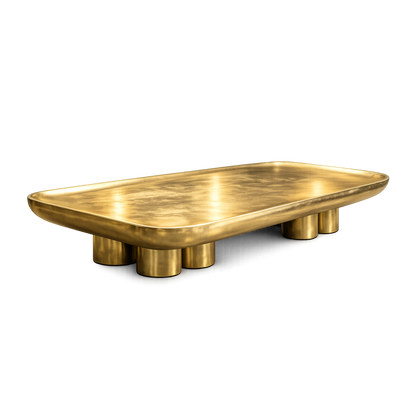 Designer Golden Center Table