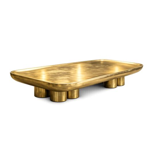 Designer Golden Center Table