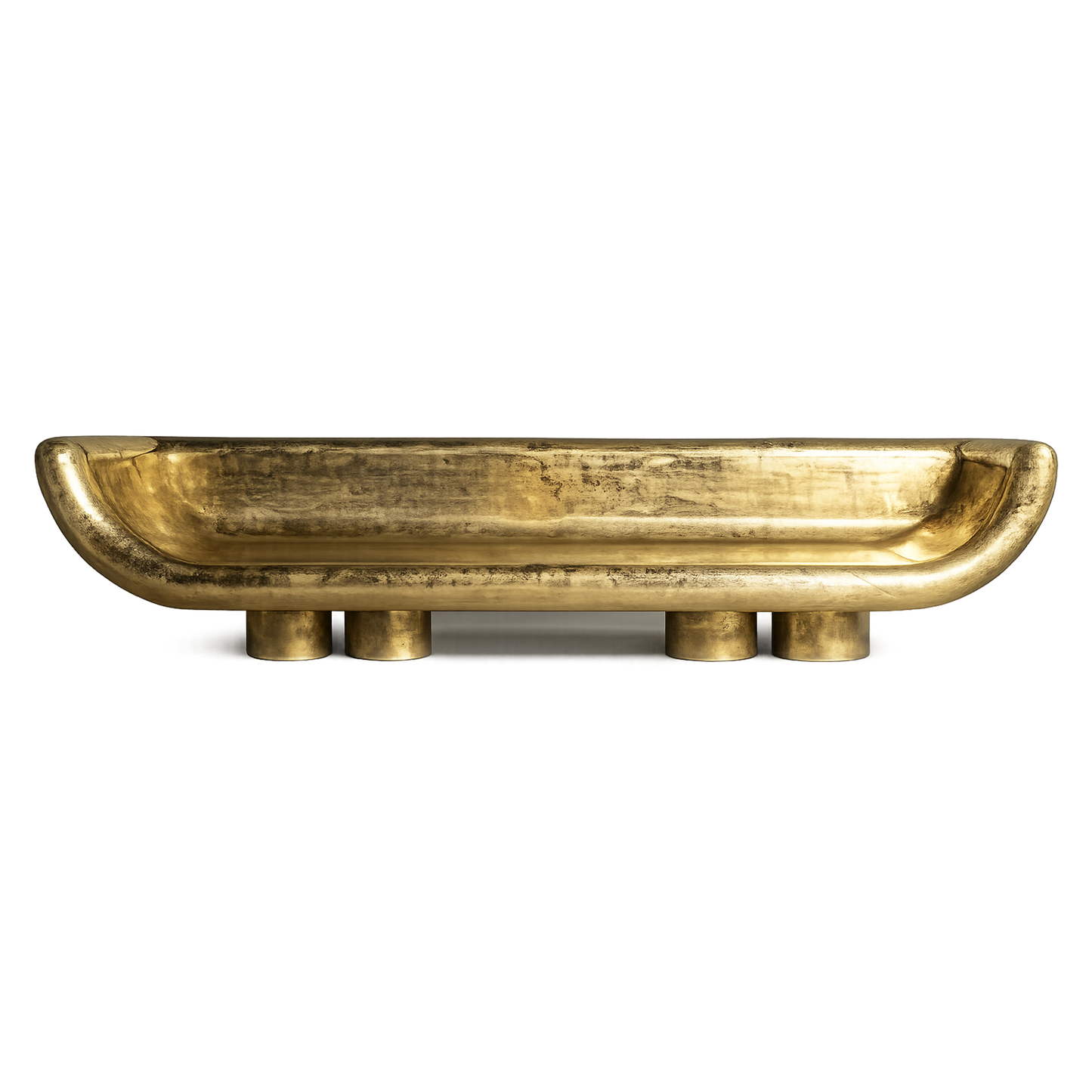 Designer Golden Bench Sofa