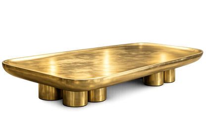 Designer Golden Bench Sofa