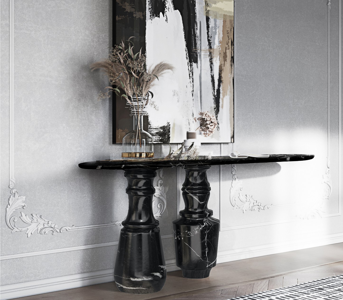 Designer Marble Console Table