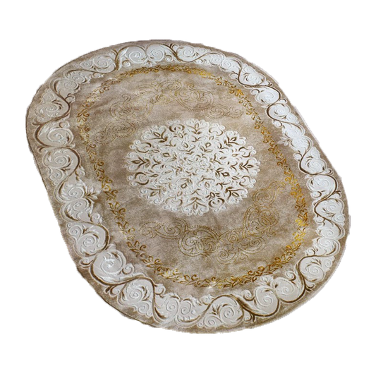 Designer Oval Shape Carpet