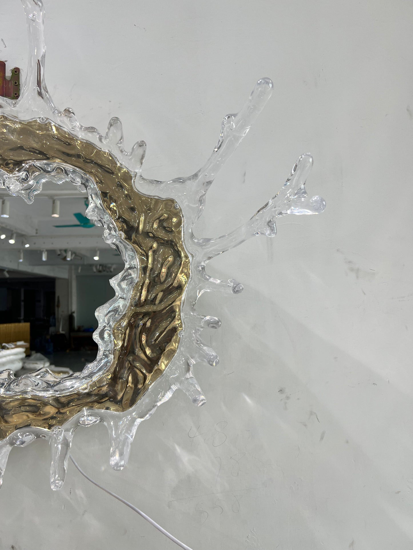 Designer Waterdrop Mirror