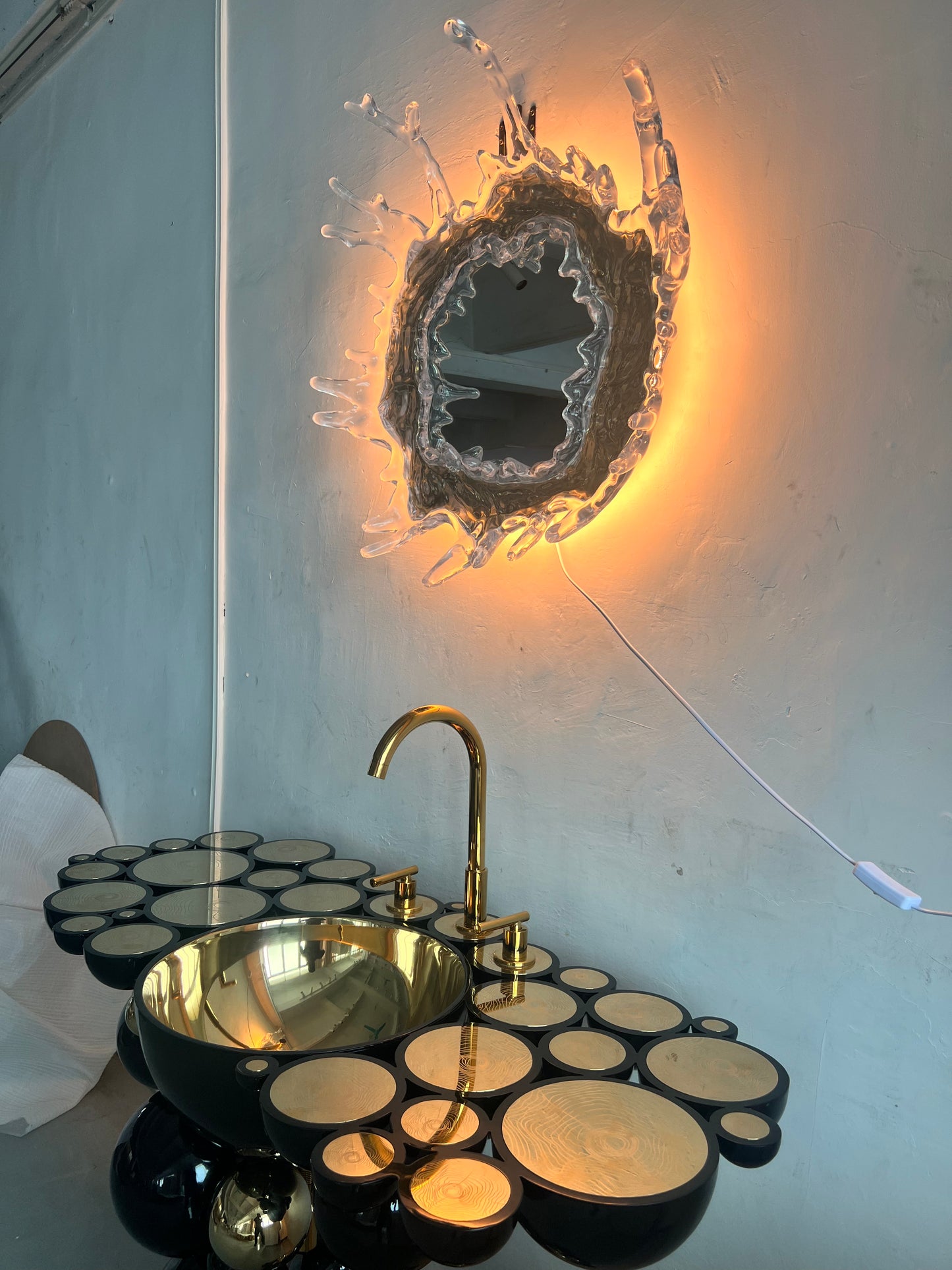Designer Waterdrop Mirror