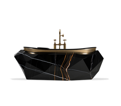 Diamond-Inspired Bathtub