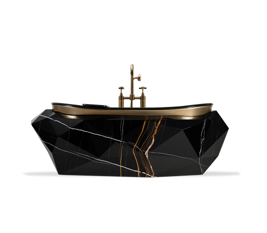 Diamond-Inspired Bathtub