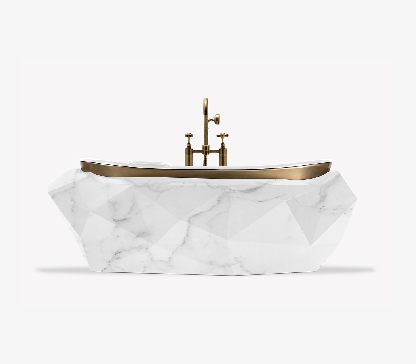 Diamond-Inspired Bathtub