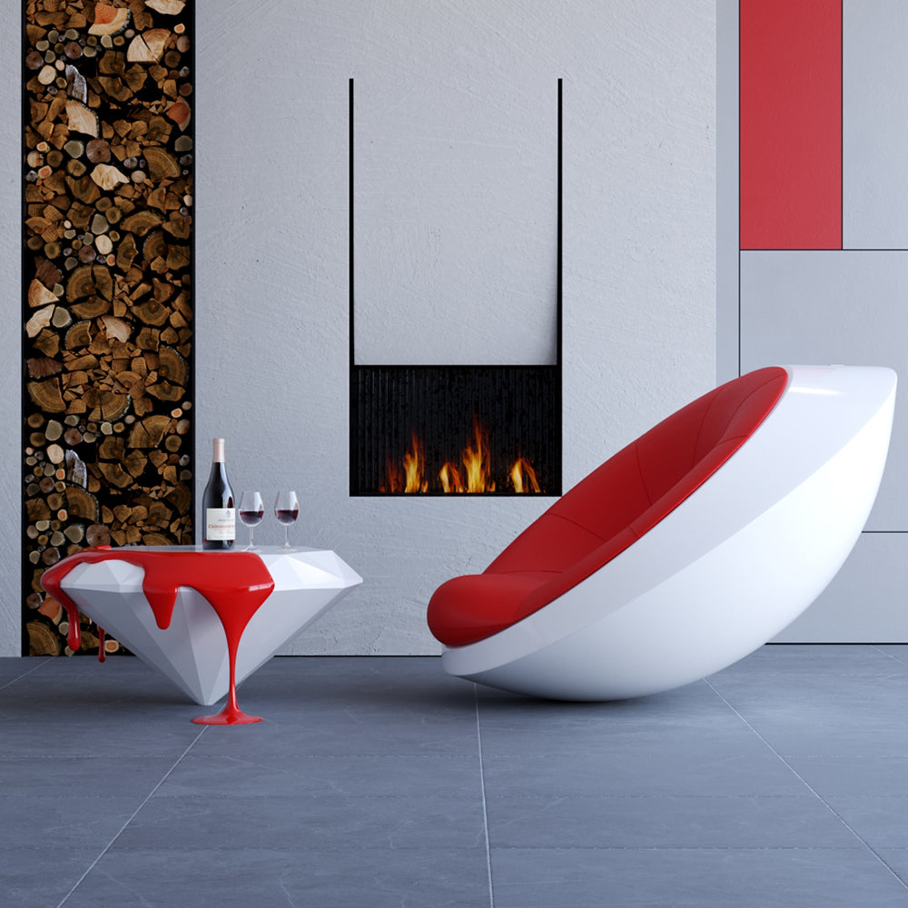 Diamond-Inspired Coffee Table