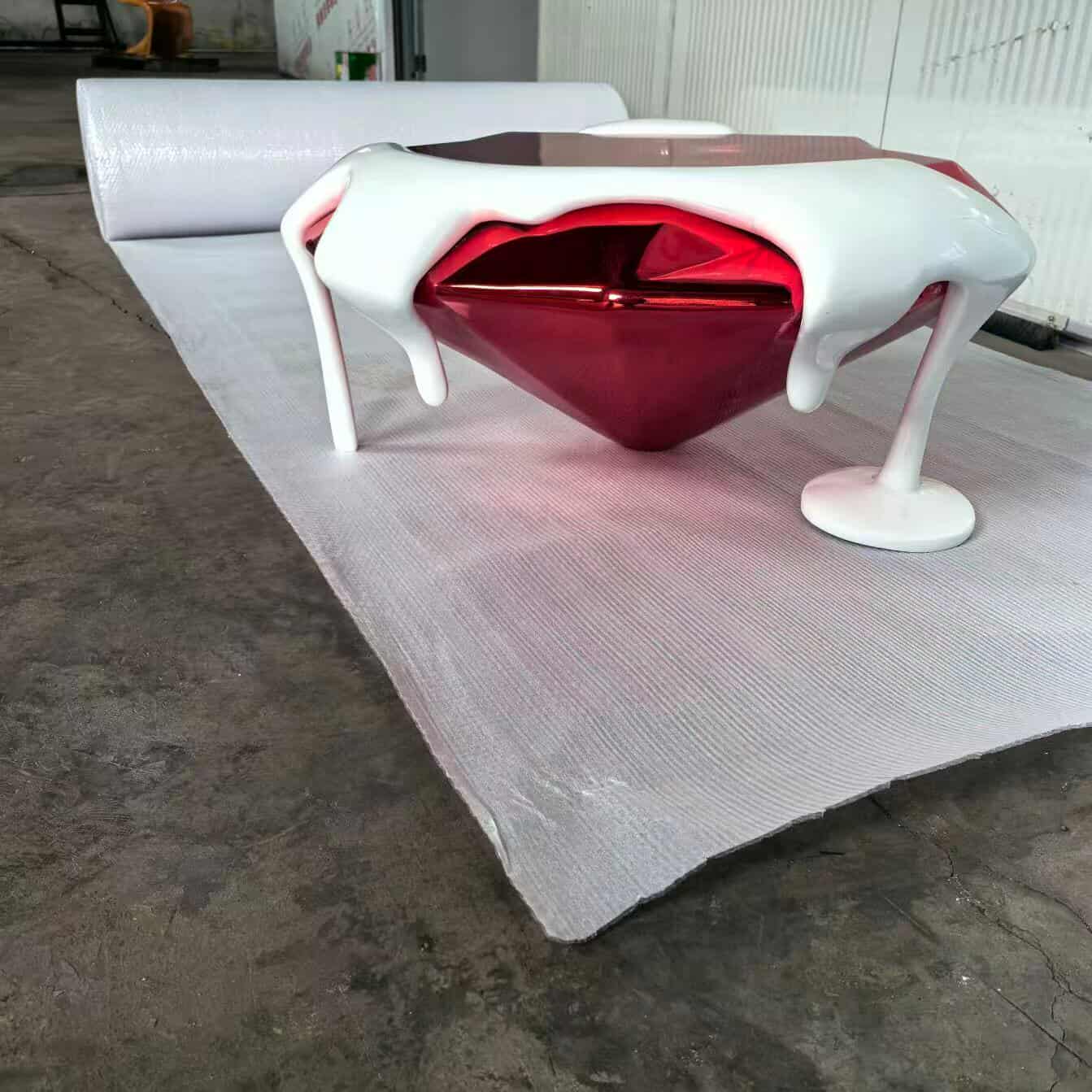 Diamond-Inspired Coffee Table