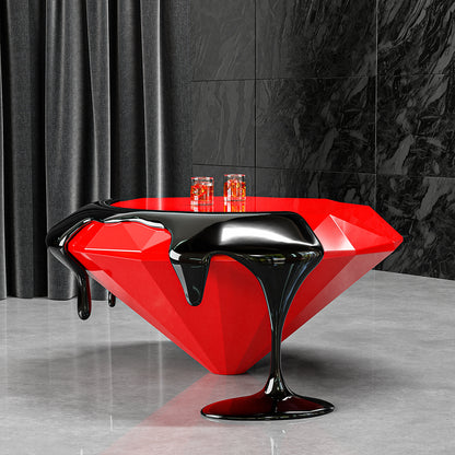 Diamond-Inspired Coffee Table