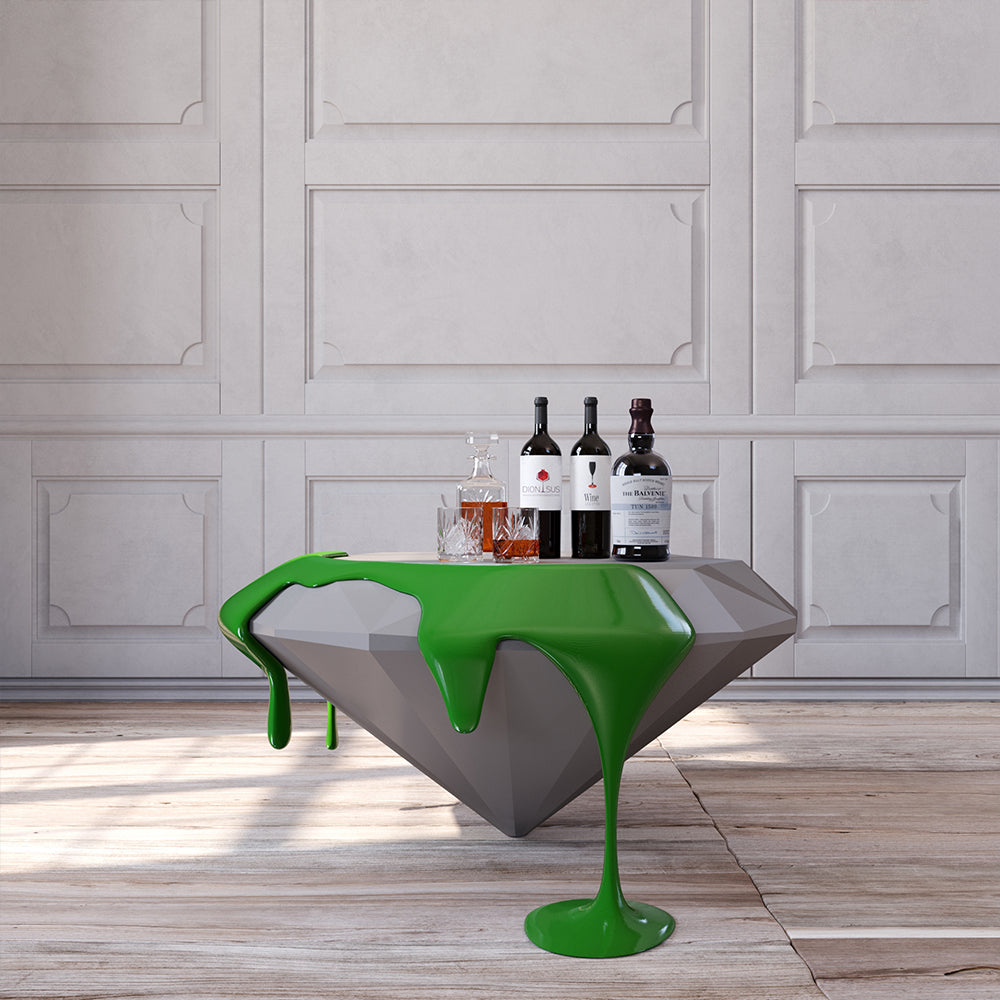 Diamond-Inspired Coffee Table