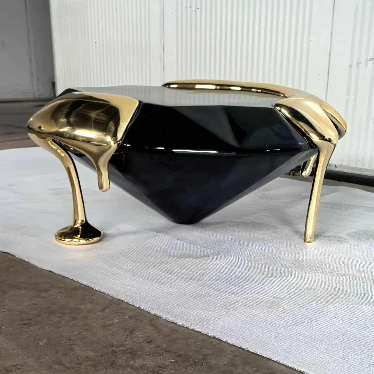 Diamond-Inspired Coffee Table