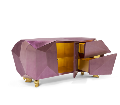 Diamond Amethyst Sideboard