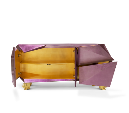 Diamond Amethyst Sideboard