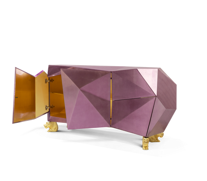 Diamond Amethyst Sideboard