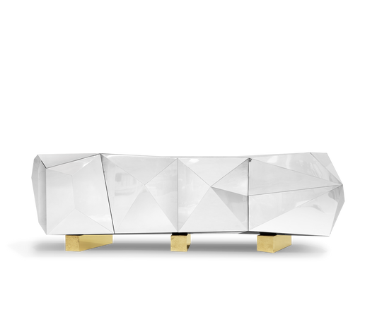 Diamond Faceted Console