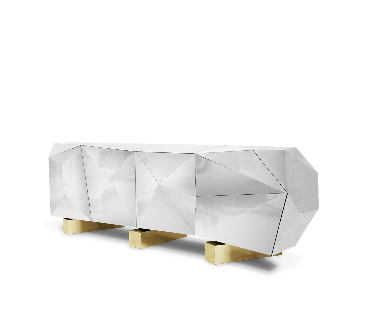 Diamond Faceted Console