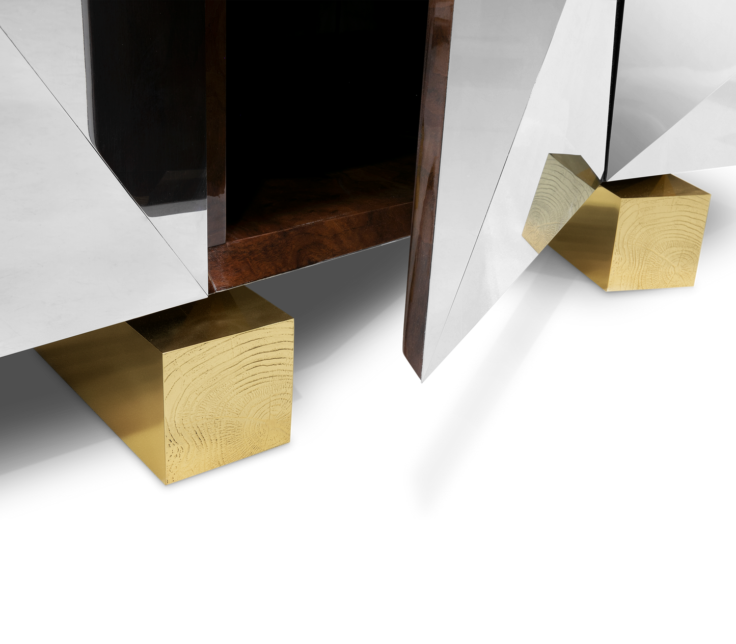 Diamond Faceted Console