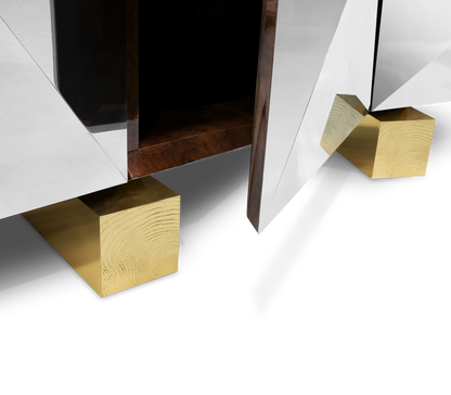 Diamond Faceted Console