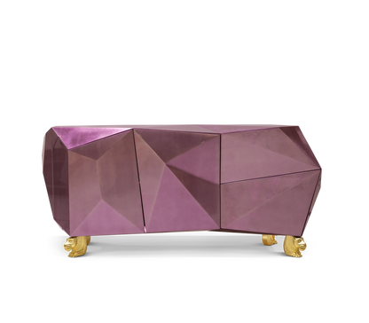 Diamond Amethyst Sideboard