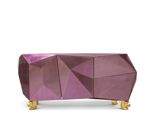 Diamond Amethyst Sideboard