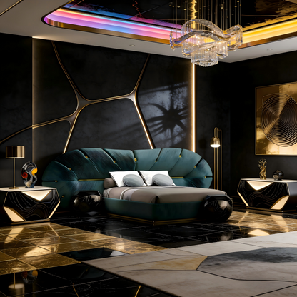 Discover Artistic Luxury Bed