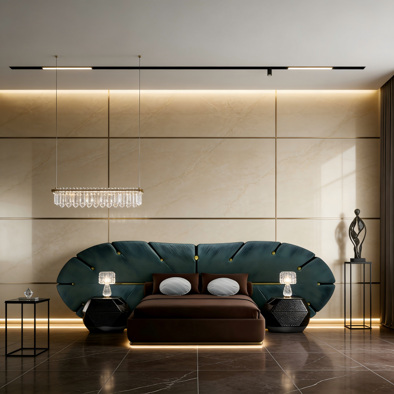 Discover Artistic Luxury Bed