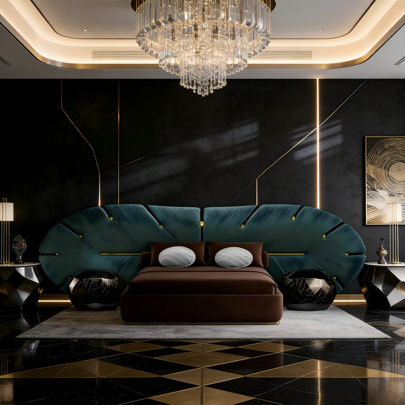 Discover Artistic Luxury Bed