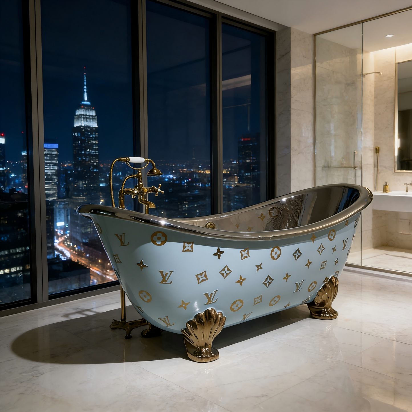 French Stylish Handmade Bathtub