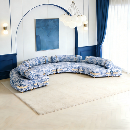 Gardenia Curved Sofa