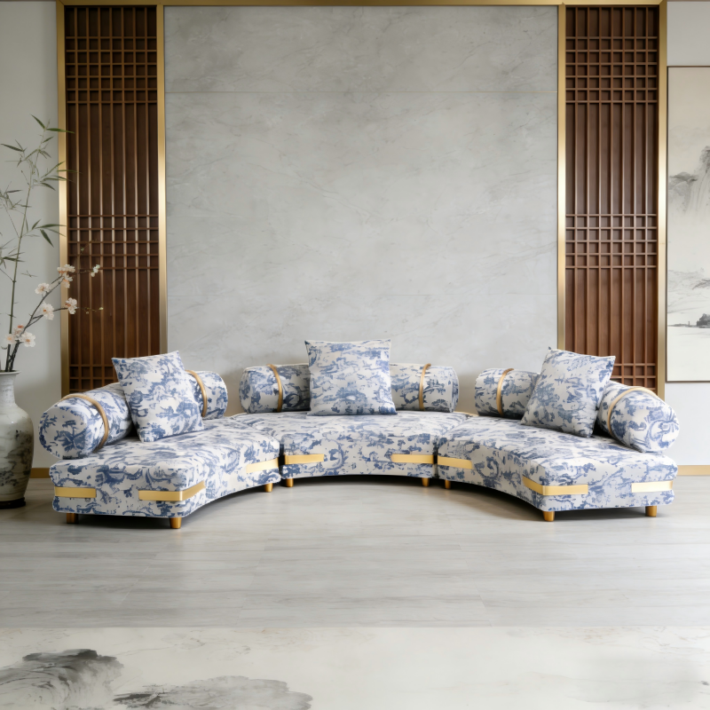 Gardenia Curved Sofa