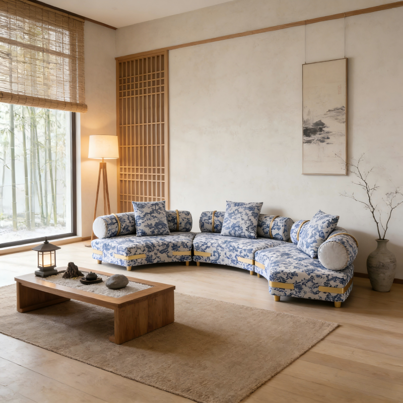 Gardenia Curved Sofa