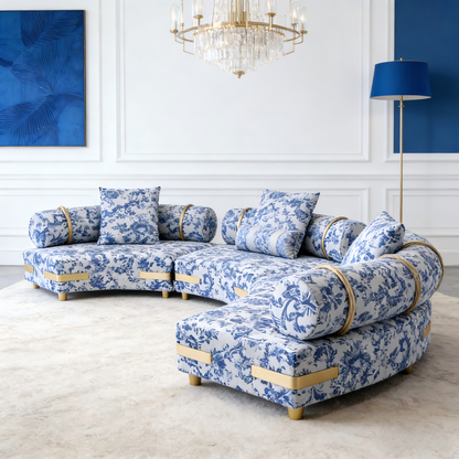 Gardenia Curved Sofa
