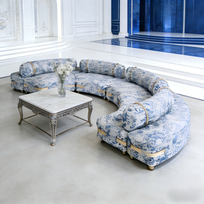 Gardenia Curved Sofa