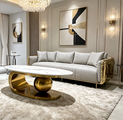 Gold Ball Hola Coffee Table