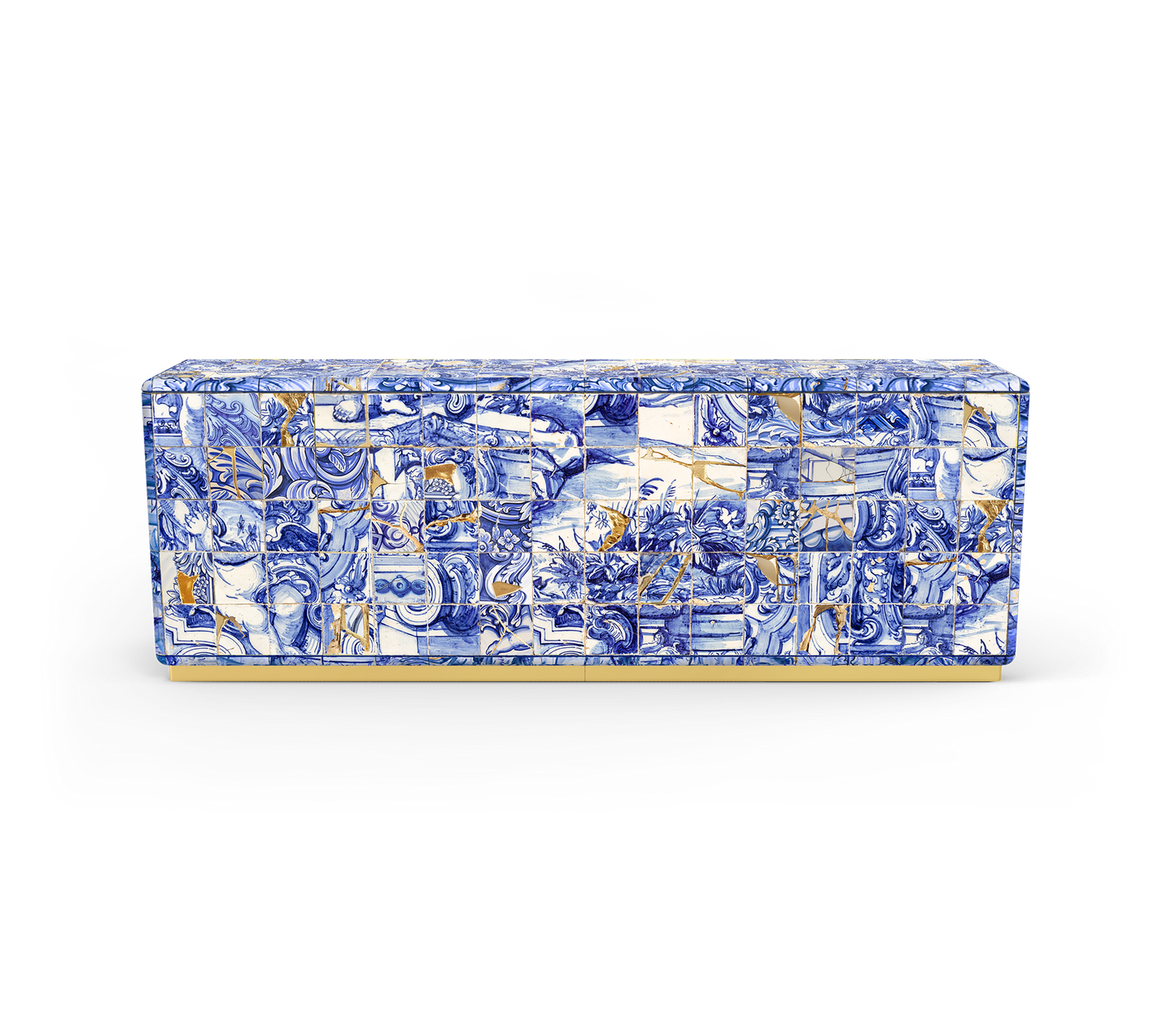 Handcrafted Tile Sideboard