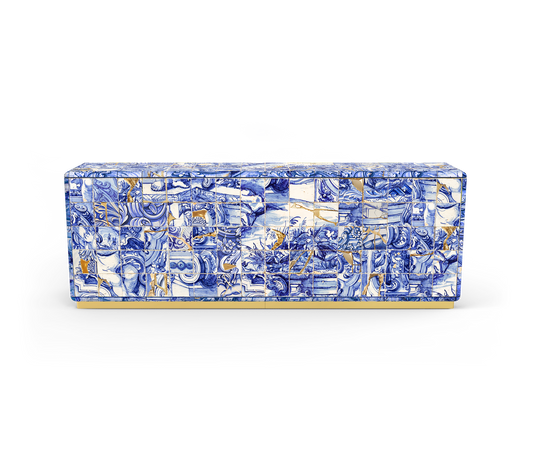 Handcrafted Tile Sideboard