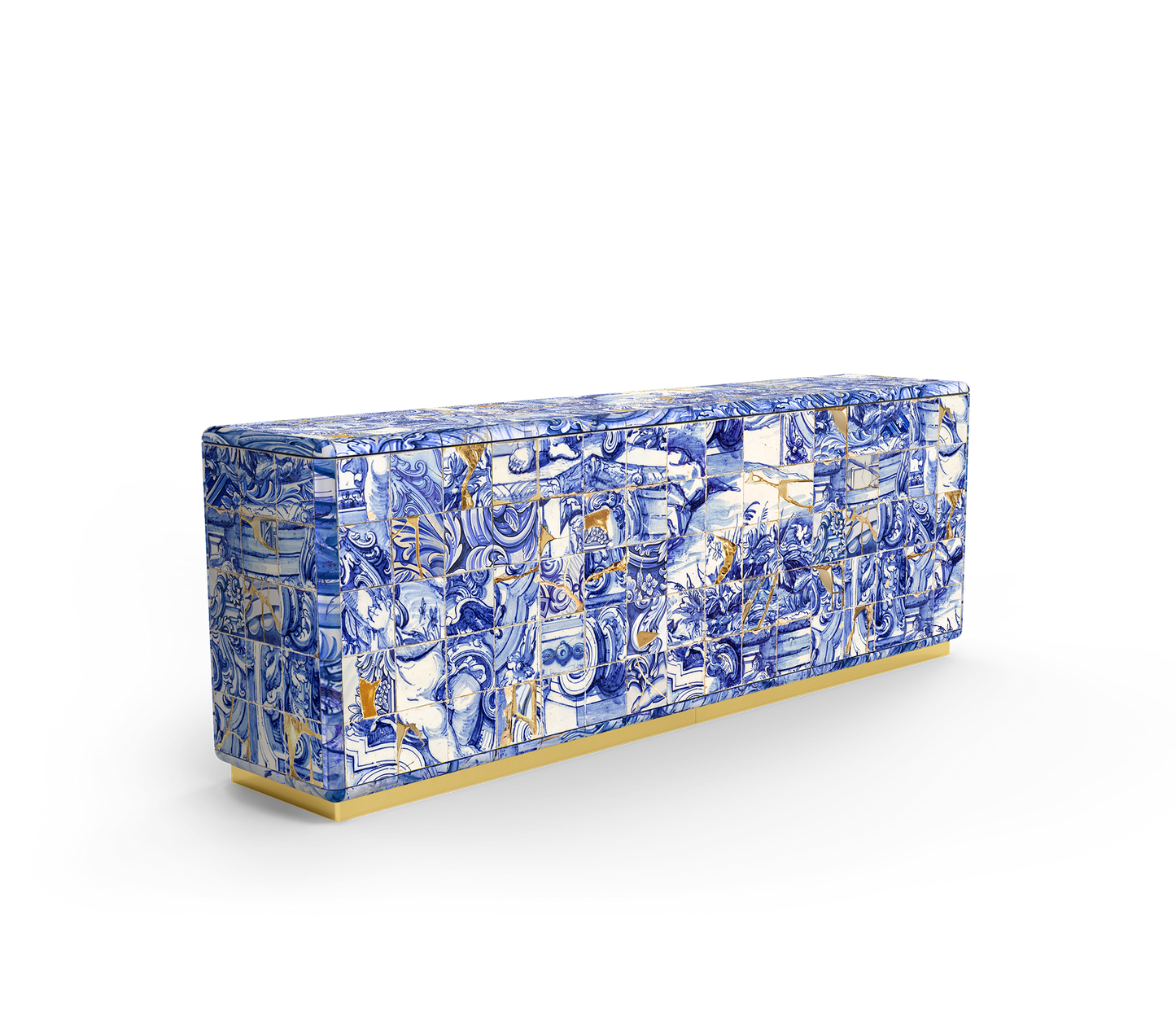Handcrafted Tile Sideboard