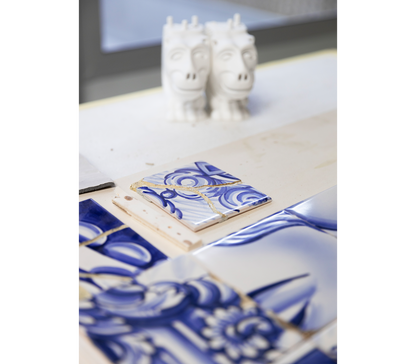 Handcrafted Tile Sideboard