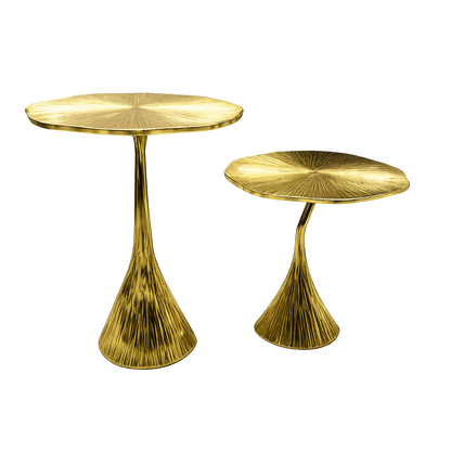 Designer Brass Gold Corner Table