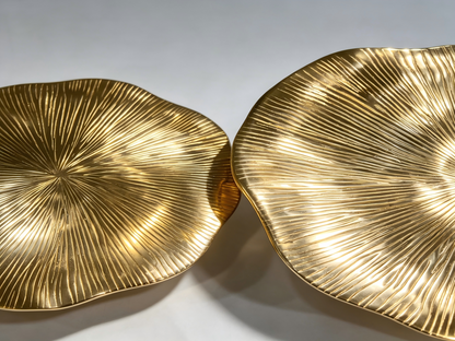 Designer Brass Gold Corner Table