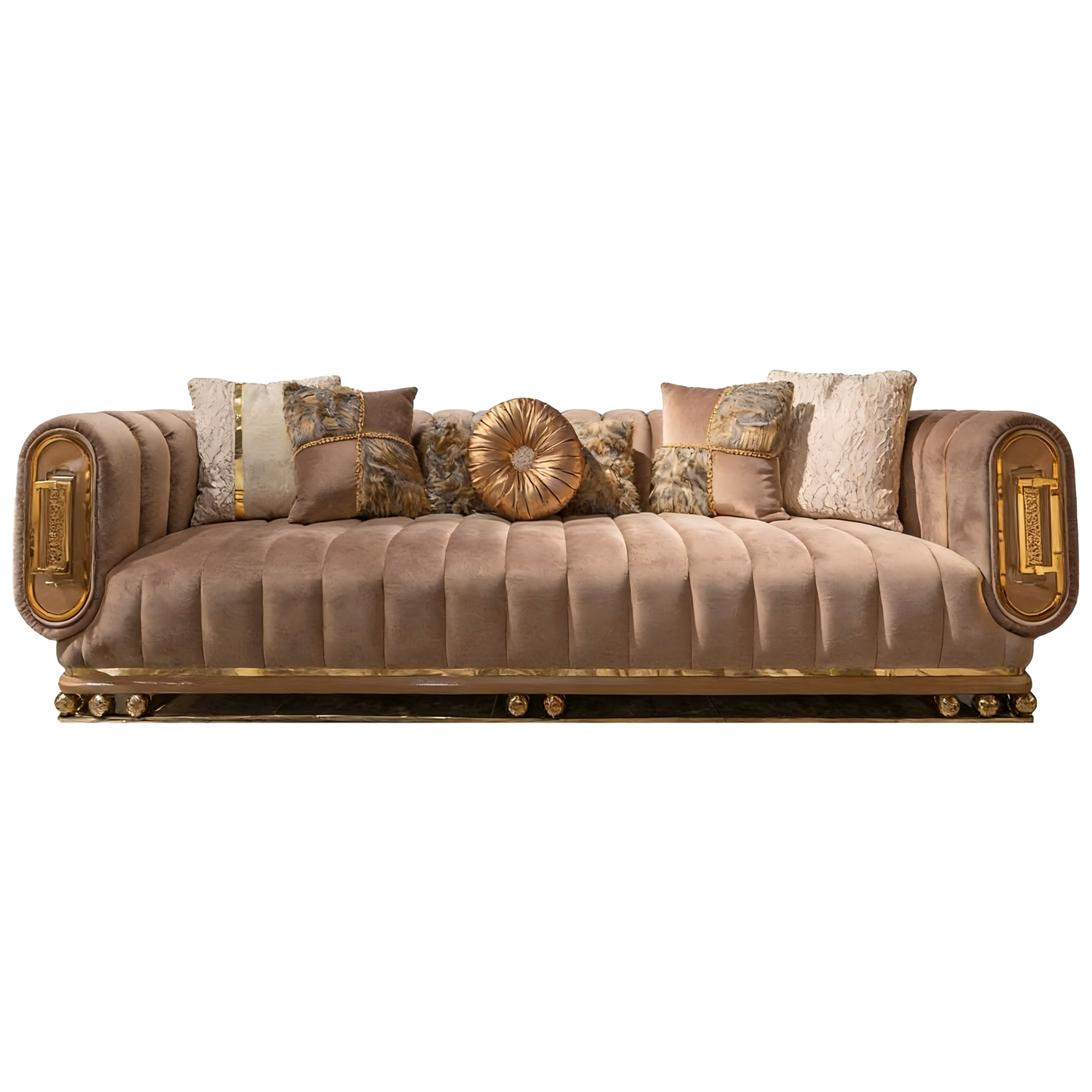 Italian Comfort Luxury Tufted Sofa
