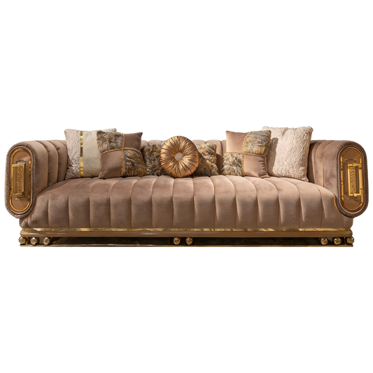 Italian Comfort Luxury Tufted Sofa