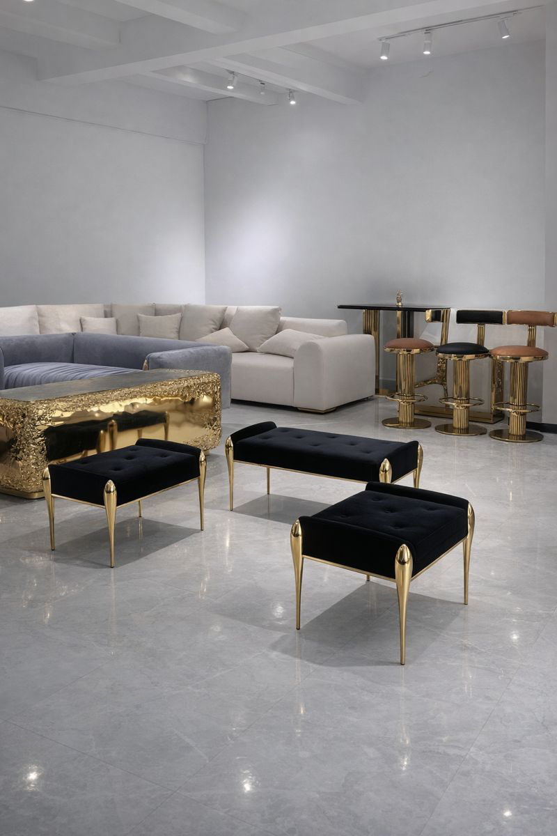 Handmade Stiletto Bench